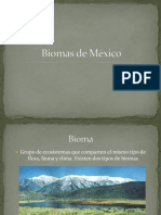 Bioma de Mexico Porfirio Garcia Juarez