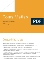 Cours Matlab El Mokhtari Complet