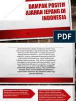 Dampak Positif Penjajahan Jepang Di Indonesia