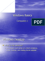 Windows Basics Slide Show