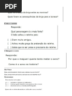 Atividades de Interpretação de Texto 4 Ano