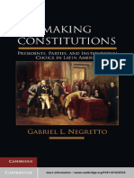 Negretto 2013 Making Constitutions