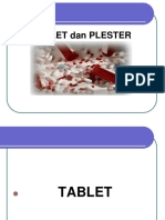Tablet, Plester