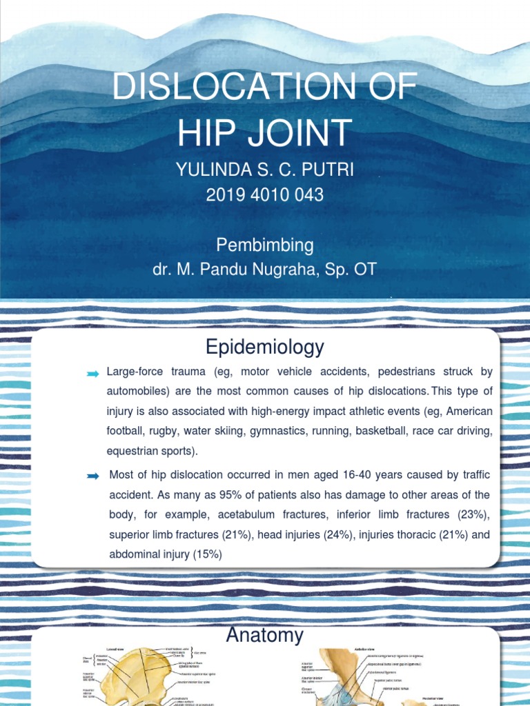 Understanding Hip Joint Dislocation Pdf Hip Anatomical Terms Of