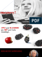 What Happened To Blackberry?: A Presentation On Research in Motion (Rim) Aka Blackberry