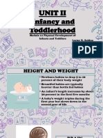 Module 12 Physical Development of Infants and Toddlerhood 1