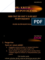 Syok Hypovolemik