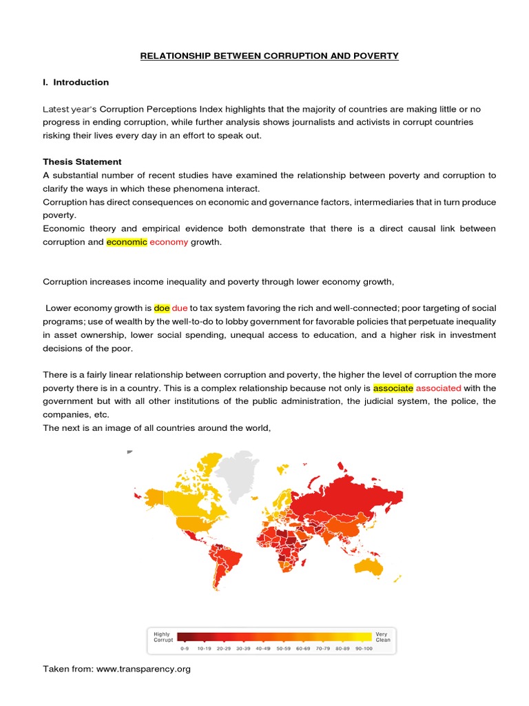 Corruption's Impact on Poverty Dynamics | PDF | Corruption | Poverty