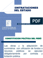 Las Contrataciones Del Estado: Julio Cesar Castiglioni Ghiglino