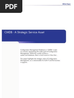 CMDB - A Strategic Service Asset