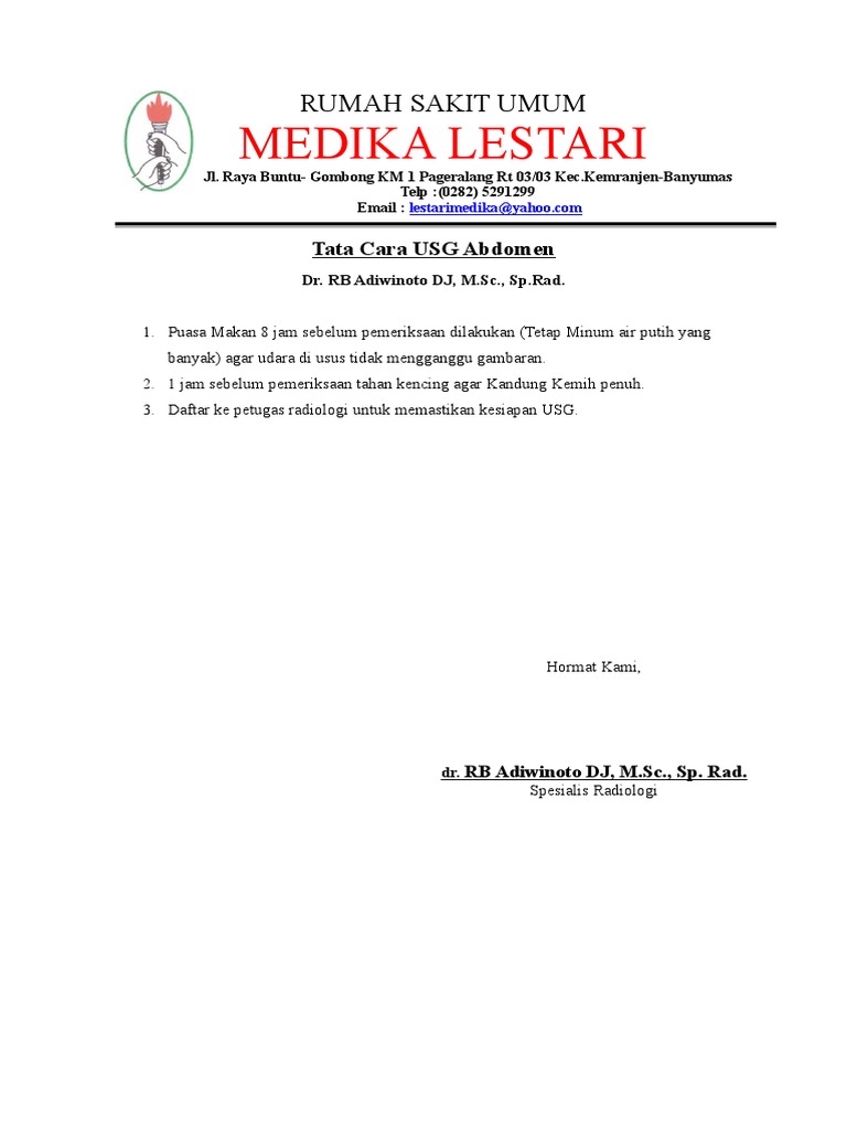 Tata Cara Usg Abdomen Pdf