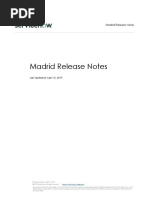 Madrid Release Notes 4 9 2019 Agile Software Development
