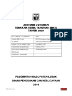 Instrumen Asistensi RKT 2019-2020