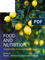 Sample Chapter From Food and Nutrition 4e Edited by Mark L. Wahlqvist and Danielle Gallegos