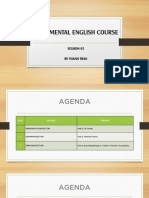 [Fundamental English Course] Session 2