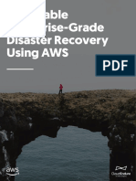 Affordable Enterprise-Grade Disaster Recovery Using AWS