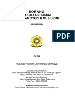 Borang Buku 3B Prodi Ilmu Hukum PDF