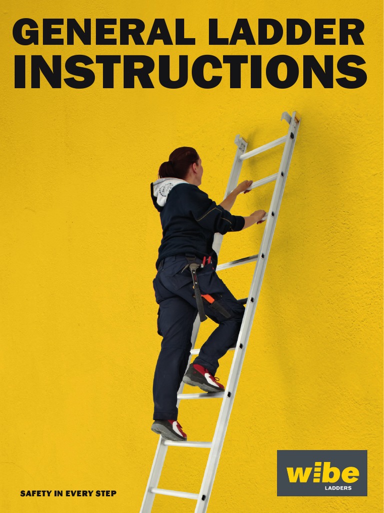Ladder Instructions | PDF | Ladder | Fiberglass