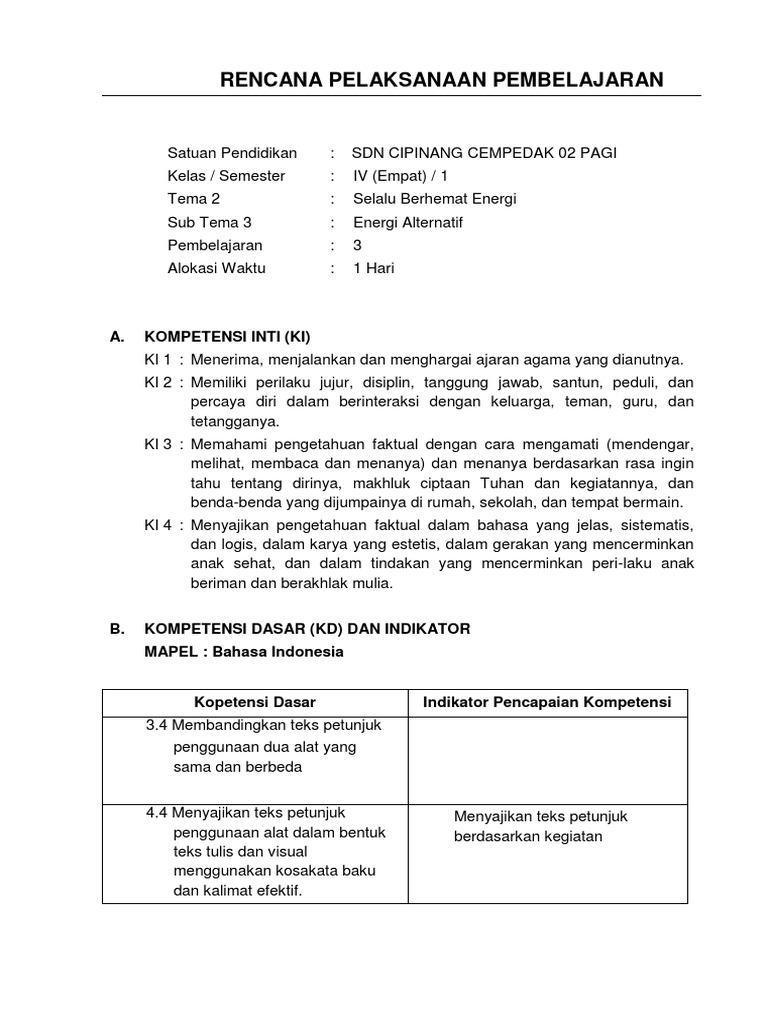 RPP PKP | PDF