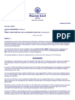 January 25, 2016 G.R. No. 191018 CARLOS BORROMEO, Petitioner, Family Care Hospital, Inc. and Ramon S. Inso, M.D., Respondents