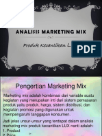 ANALISIS MARKETING MIX LUX