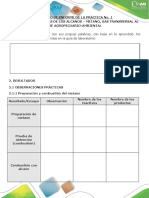 FORMATOS DE INFORMES DE LABORATORIO - QUÍMICA ORGÁNICA