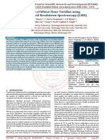 A Study of Wheat Flour Tortillas Using Laser Induced Breakdown Spectroscopy LIBS