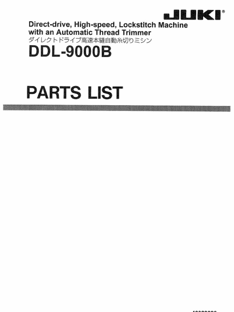 DDL 9000B SS | PDF