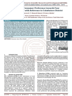 A Study On Consumer Preference Towards Four Wheeler Loans With Reference To Coimbatore District