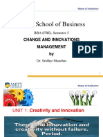 Module 1 Creativity and Innovation