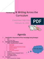 Reading and Writing Across The Curriculum 2-28-12