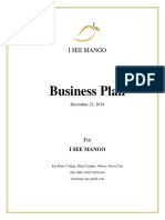 Business Plan: I See Mango