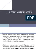 Uji Efek Antidiabetes