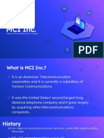 MCI Inc.: American Telecommunications Company