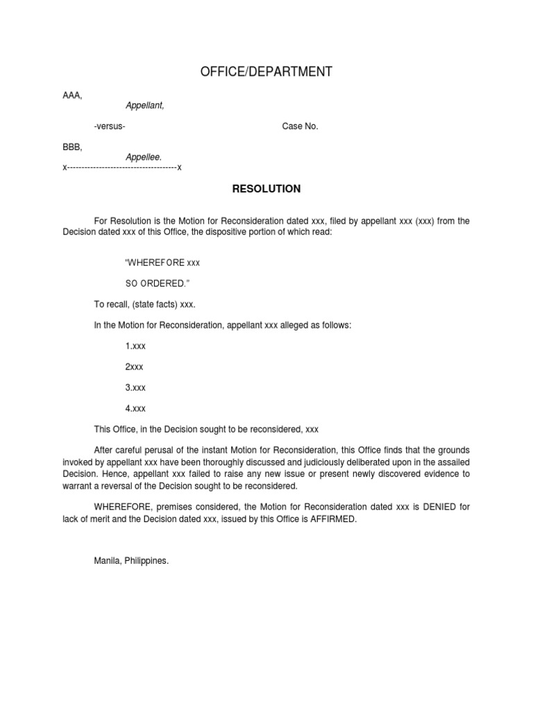MR Template | PDF