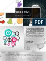 Beer S Fruit: New Product Development Process