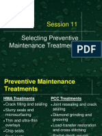 Session 11 Selecting Pavement Preservation Treatments