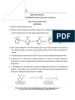 Cbse Test Paper-02 CLASS - XII CHEMISTRY (Alcohols, Phenols and Ethers)