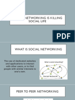 Social Networking Is Killing Social Life
