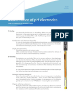 Maintenance of Electrodes  English 