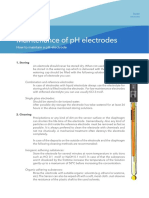 Maintenance of Electrodes English