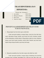 Identifikasi Hipotermia Dan Hipertemia