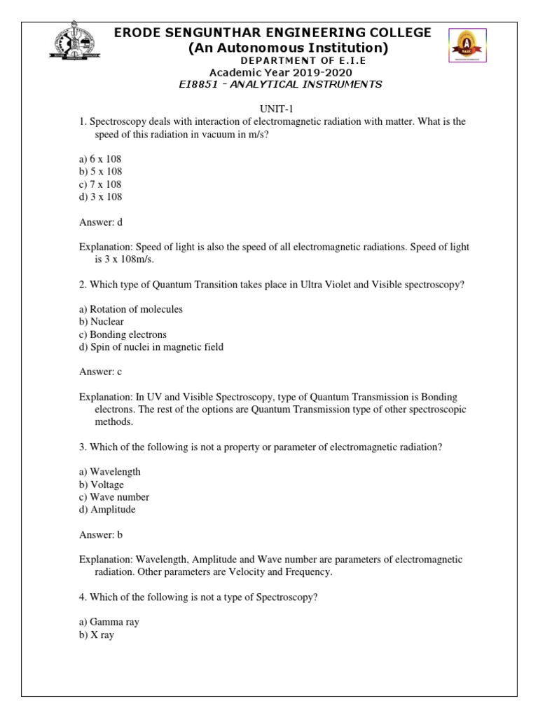 Ai Interview Questions PDF Chromatography Mass Spectrometry