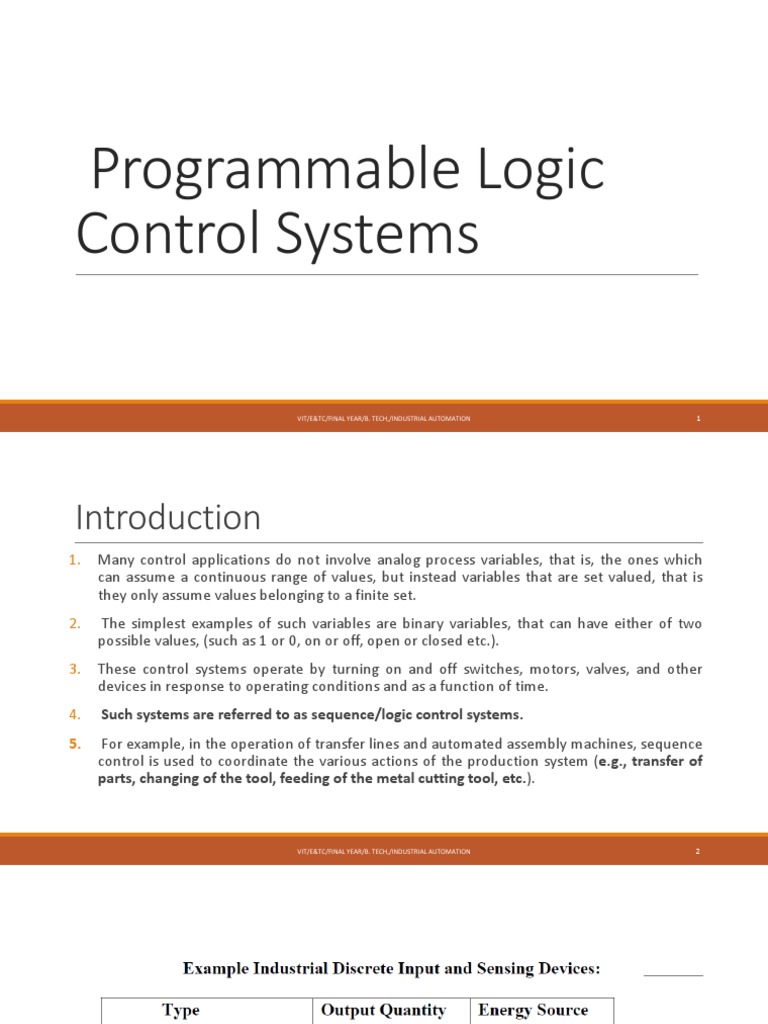 PLC Programming for Automation Systems | PDF | Programmable Logic ...