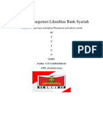 Makalah Manajemen Likuiditas Bank Syariah 