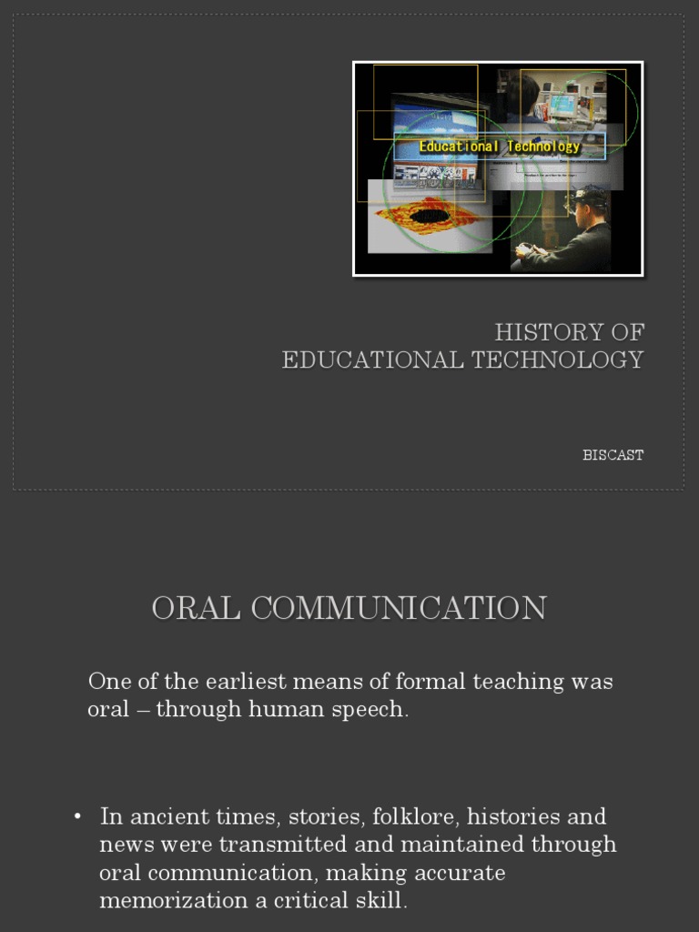 History of Educational Technology PDF Social Media Popular