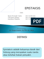 Contoh PPT Epistaksis