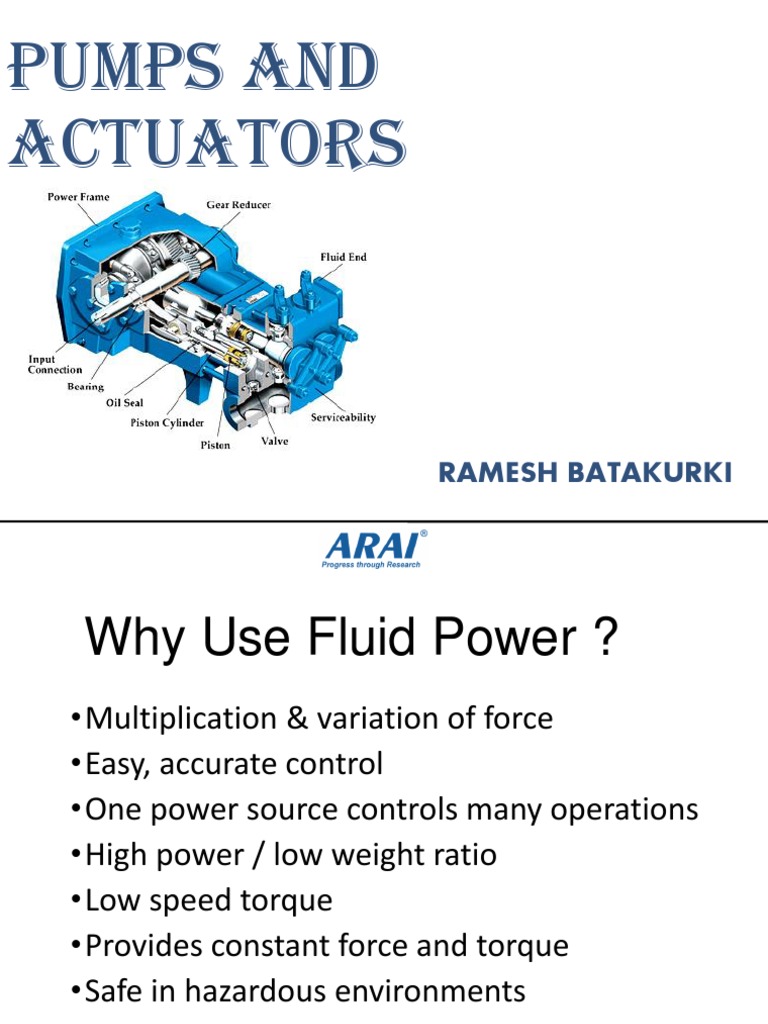 Pumps and Actuators | PDF | Pump | Engines