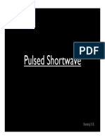 Pulsed Shortwave: Sreeraj S R