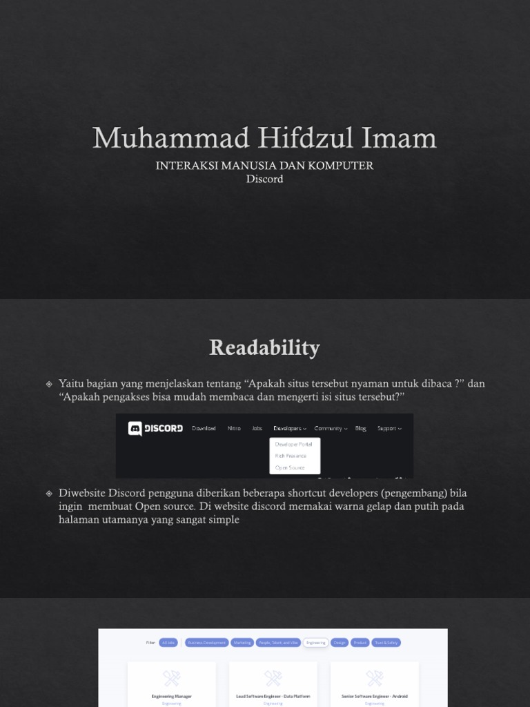 Fitur dan Efisiensi Discord untuk Gamer | PDF